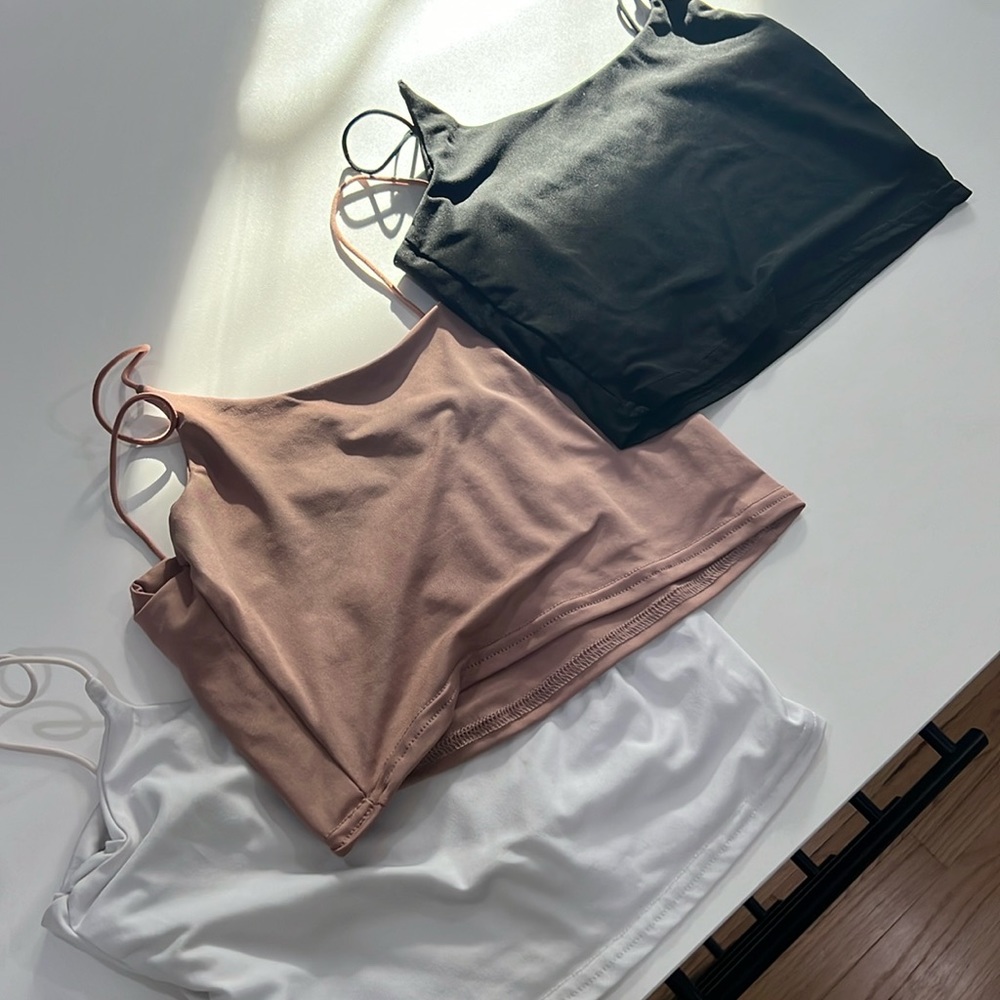 3 Pack bundle Amazon crop tanks